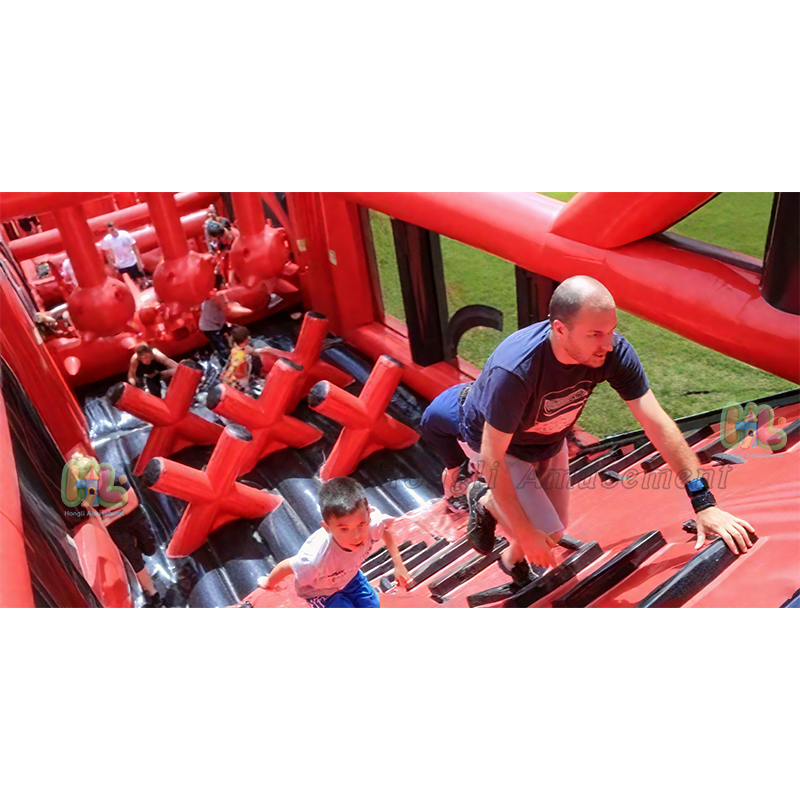 Inflatable Long Obsctale Course