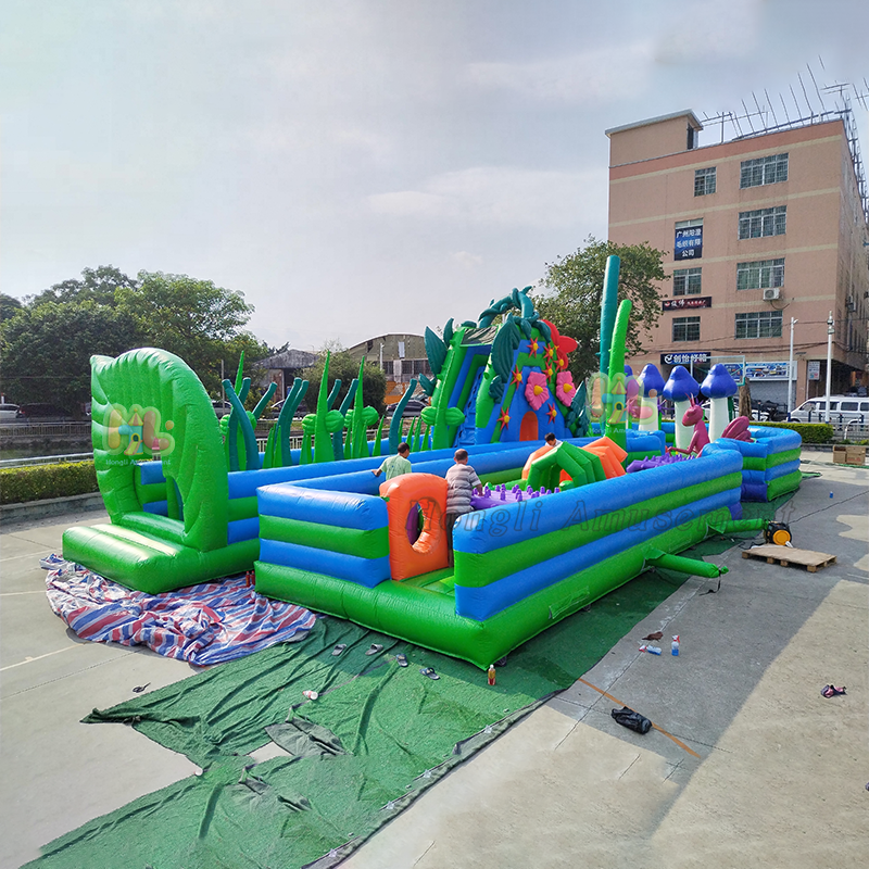 Inflatable Garden Obstacle Course 
