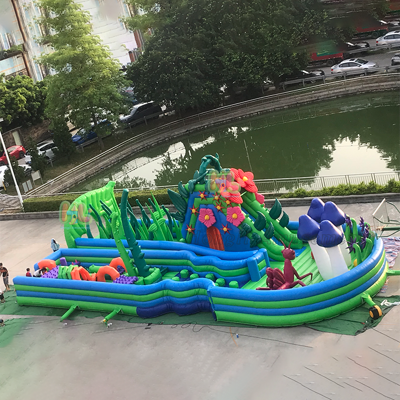 Inflatable Garden Obstacle Course 