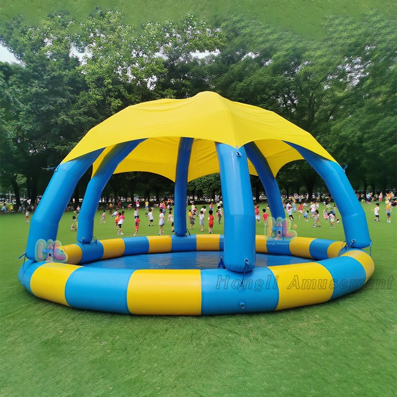 inflatable water pool (2)