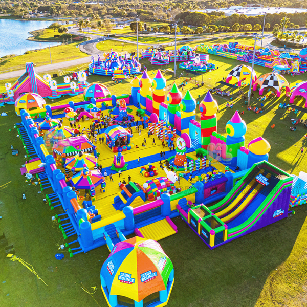 Inflatable city park customized