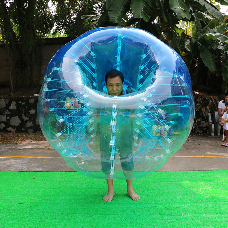 inflatable bubble soccer ball