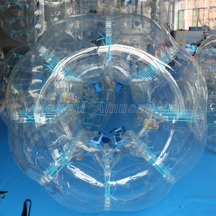 inflatable clear bubble soccer ball
