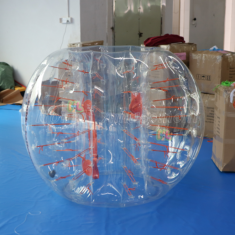 inflatable clear bubble soccer ball
