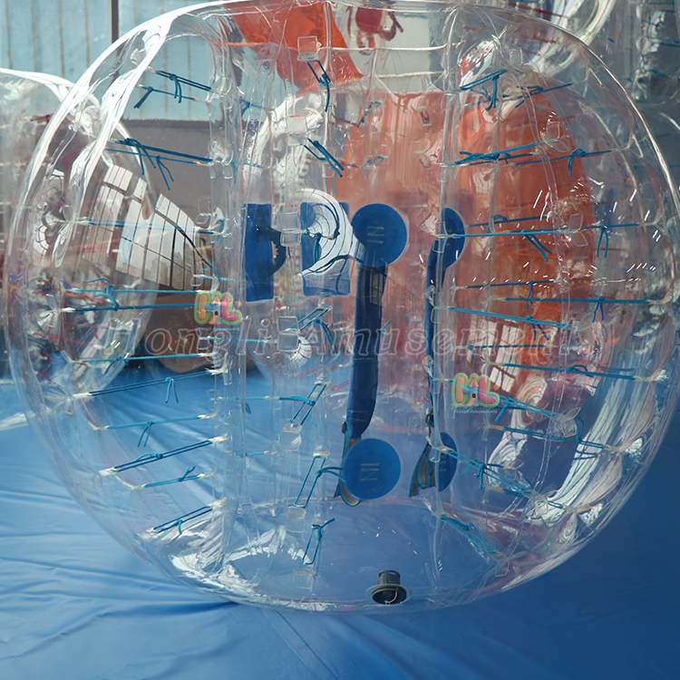 inflatable clear bubble soccer ball