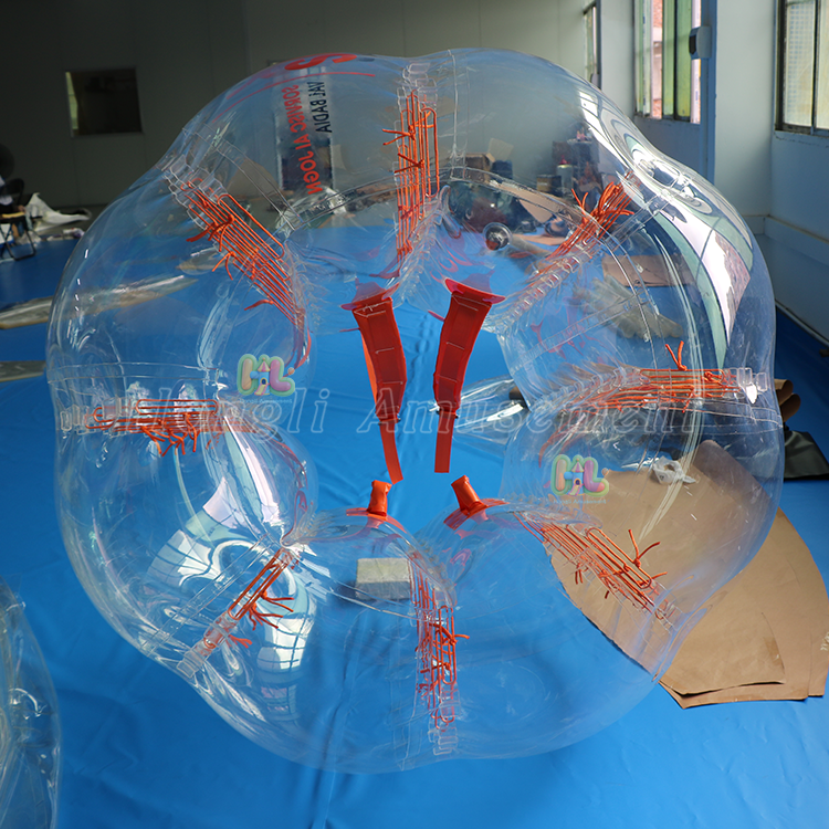 inflatable bubble soccer ball