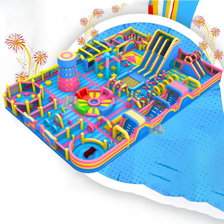 Inflatable theme Park