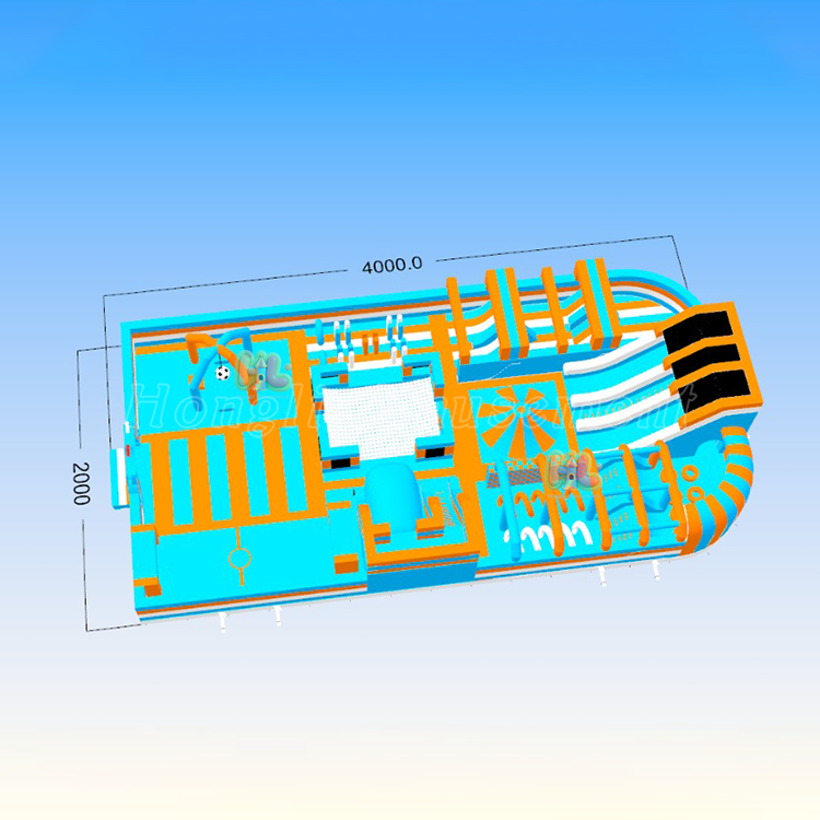 Inflatable theme Park