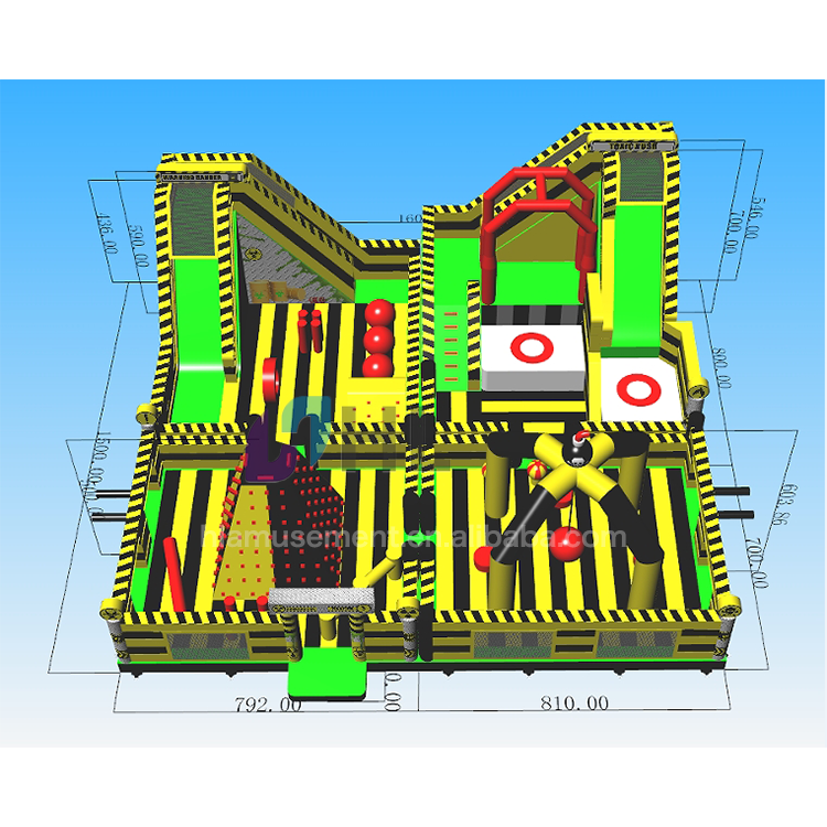 Inflatable theme Park