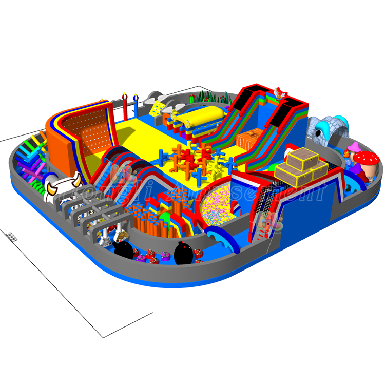 Inflatable theme Park