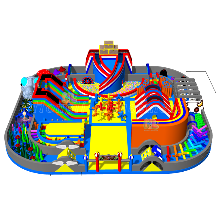 Inflatable theme Park