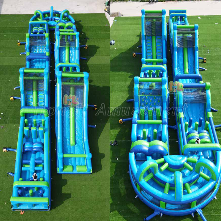 Inflatable 5K Race Obstacle Course
