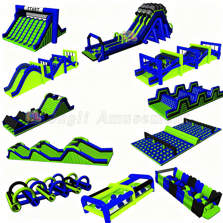 Inflatable 5K Race Obstacle Course