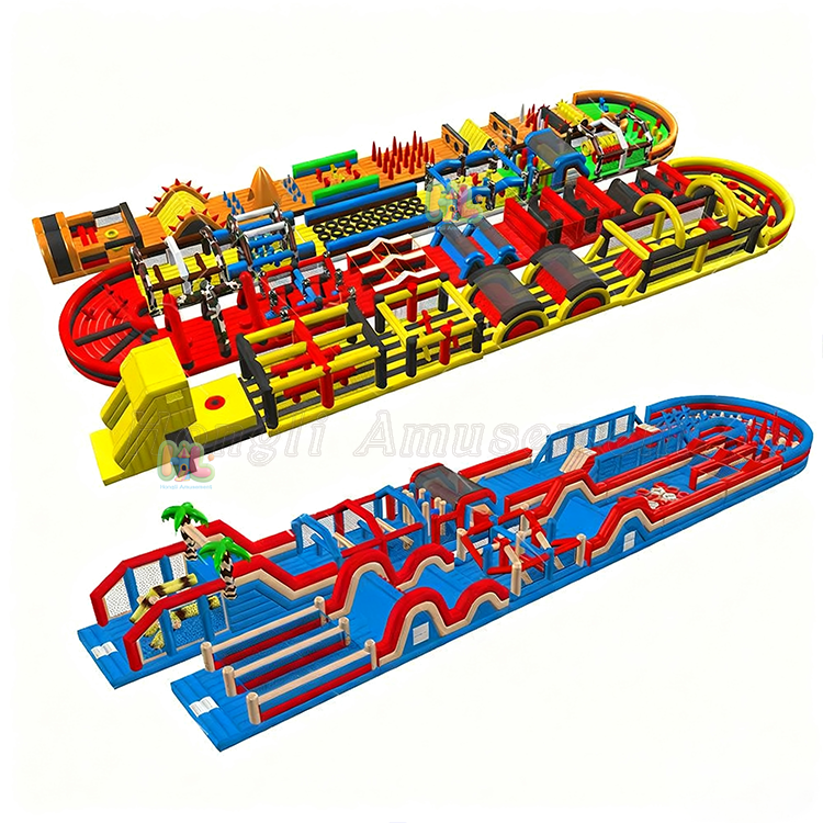 Inflatable 5K Race Obstacle Course