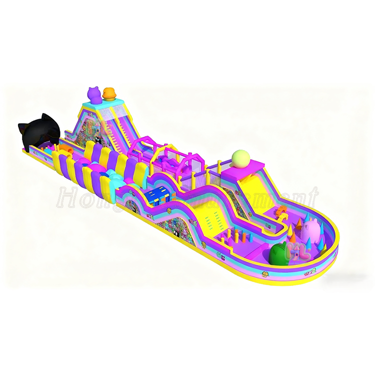 Inflatable 5K Race Obstacle Course