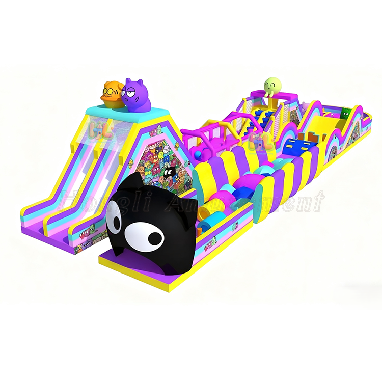 Inflatable 5K Race Obstacle Course