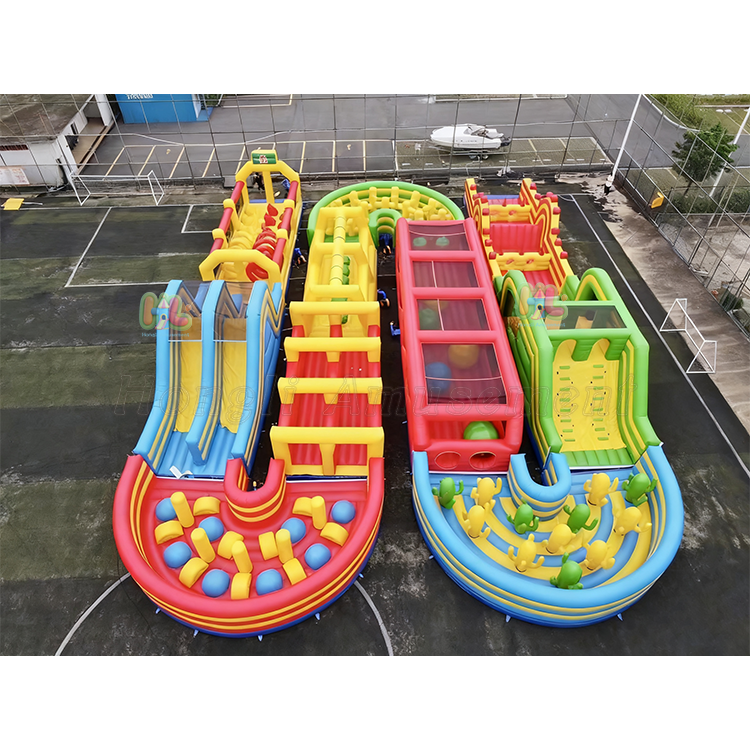 Inflatable 5K Race Obstacle Course