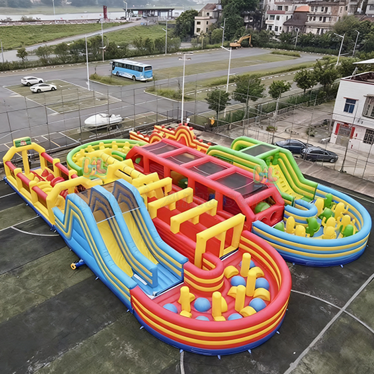 Inflatable 5K Race Obstacle Course