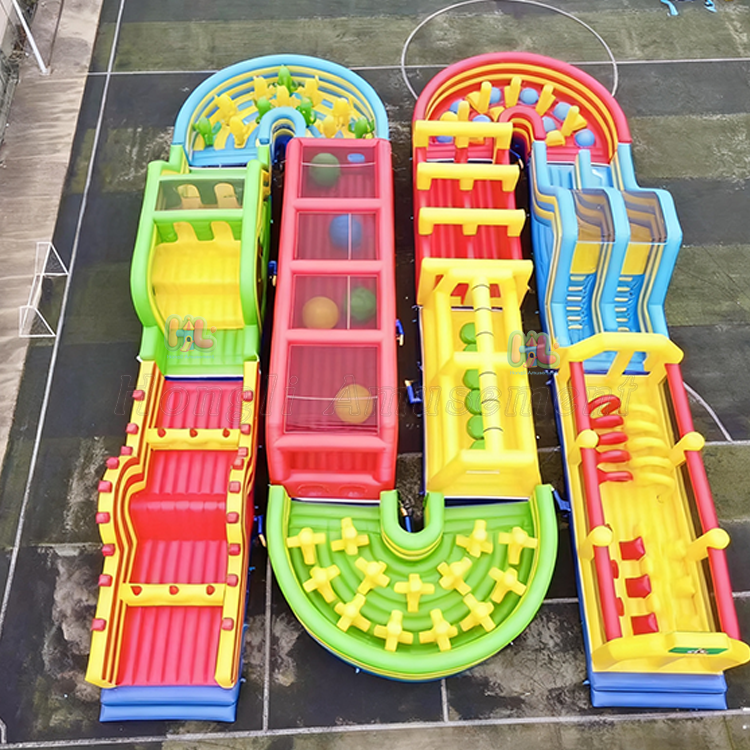 Inflatable 5K Race Obstacle Course