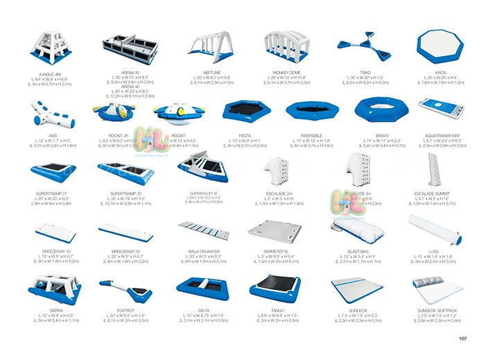 Inflatable water games