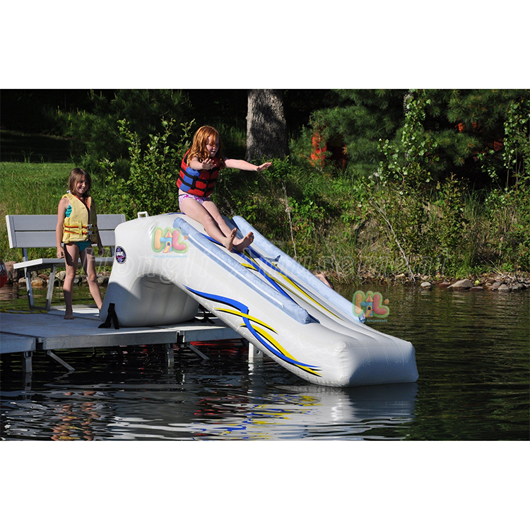 Inflatable Pontoon Waterfall Slide