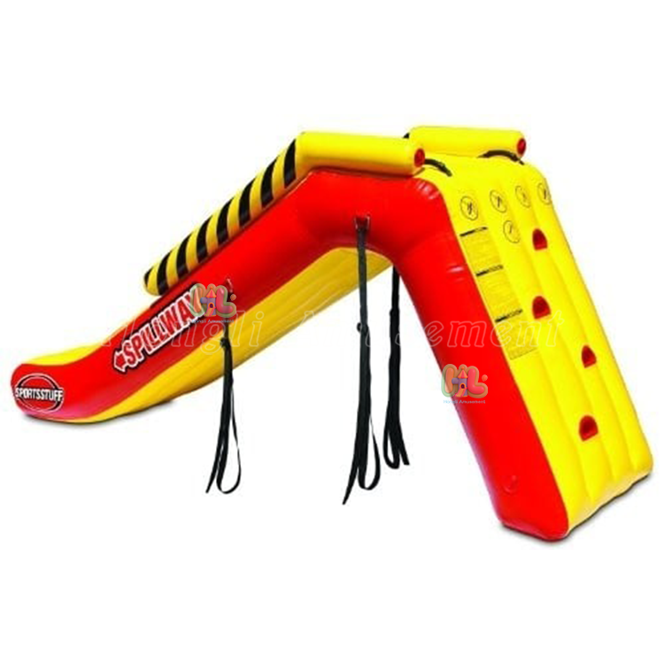 Inflatable Pontoon Waterfall Slide