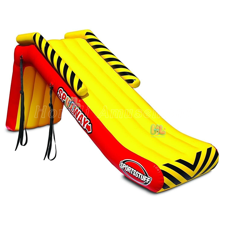 Inflatable Pontoon Waterfall Slide