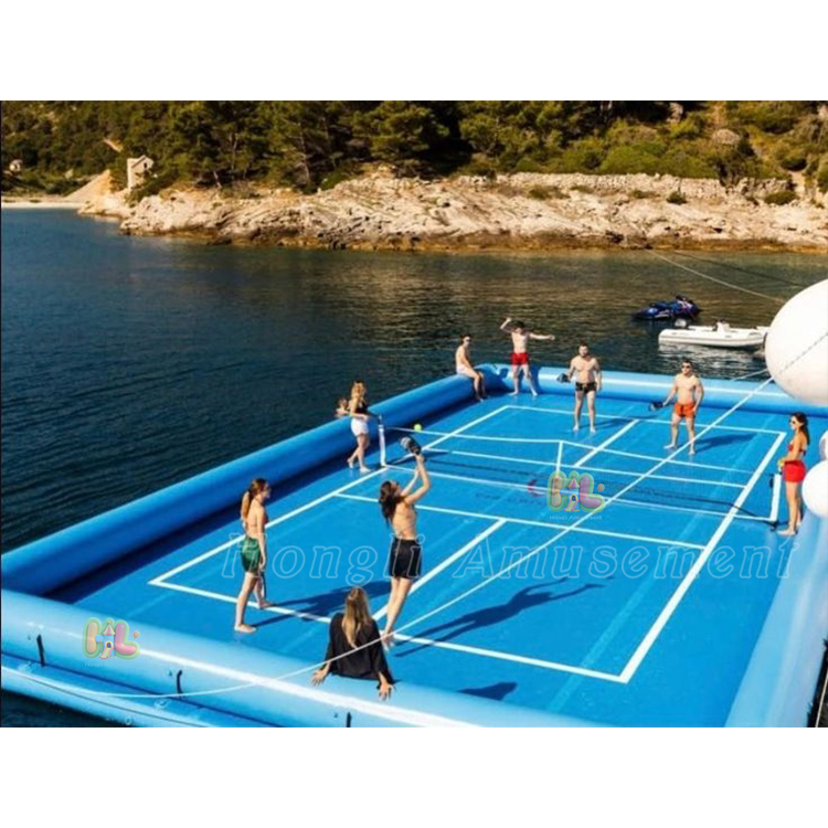 Floating Inflatable Pickleball Tennis Court