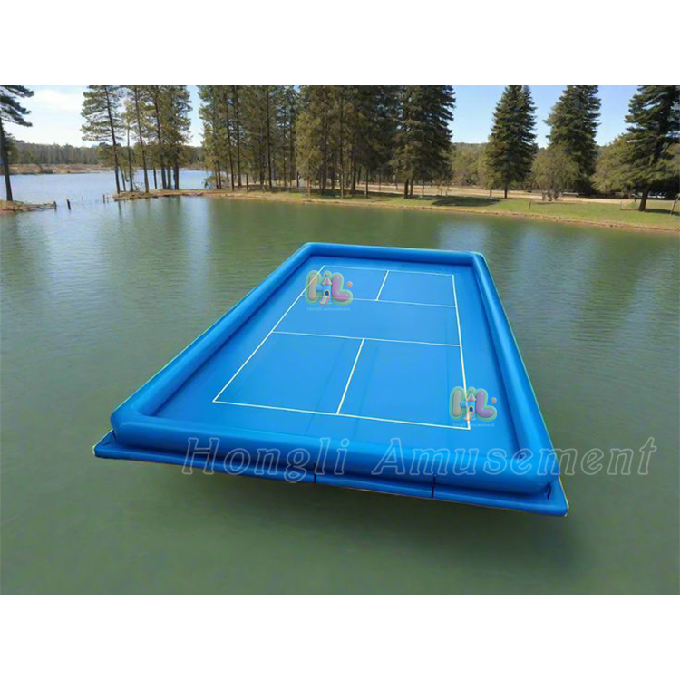 Floating Inflatable Pickleball Tennis Court