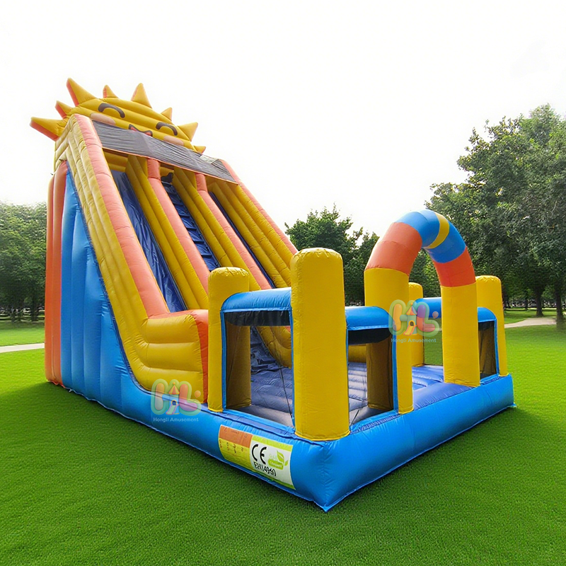 inflatable sun slide