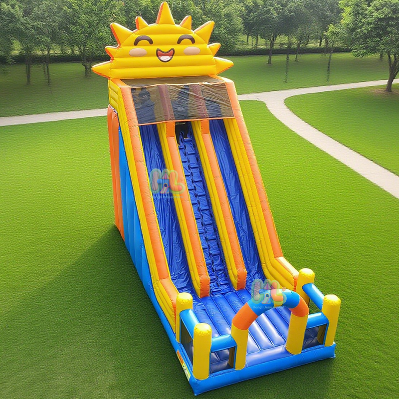 inflatable sun slide