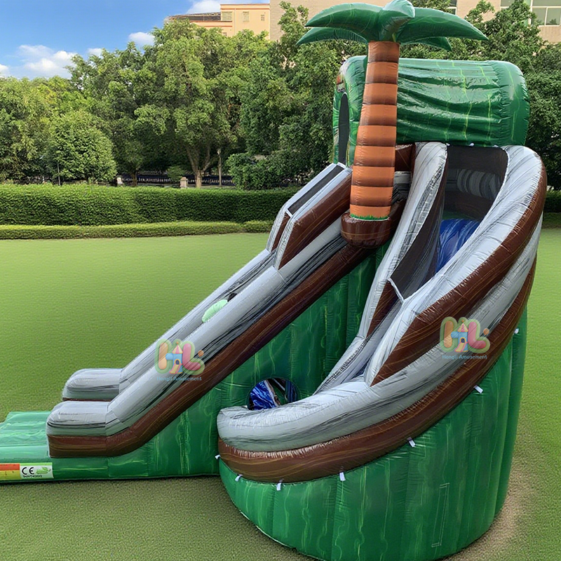 inflatable Curved water slide