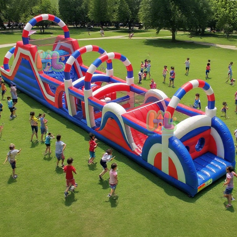 inflatable obstcale course