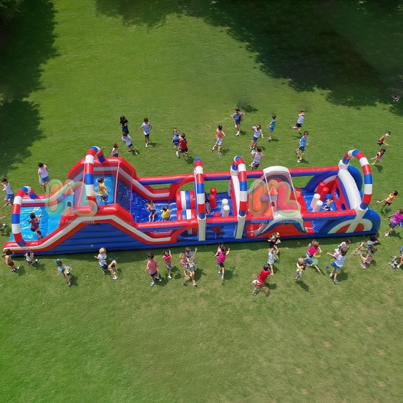 inflatable obstcale course