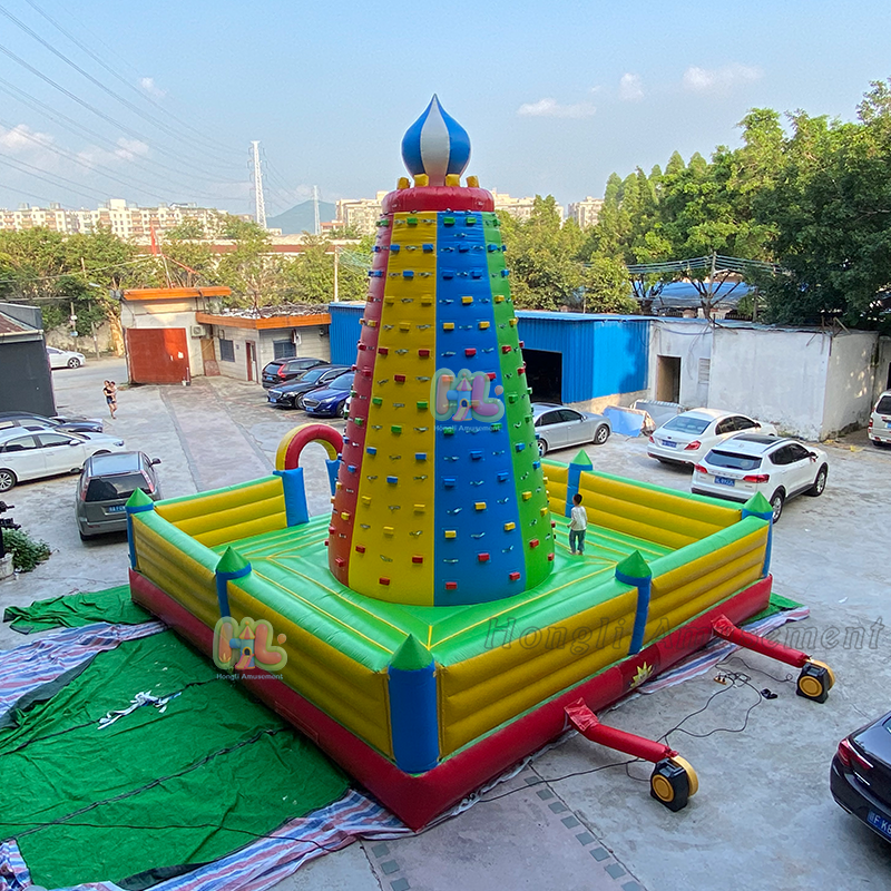 inflatable climb wall 