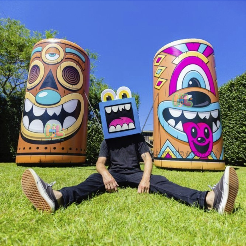 Inflatable bottles cans 