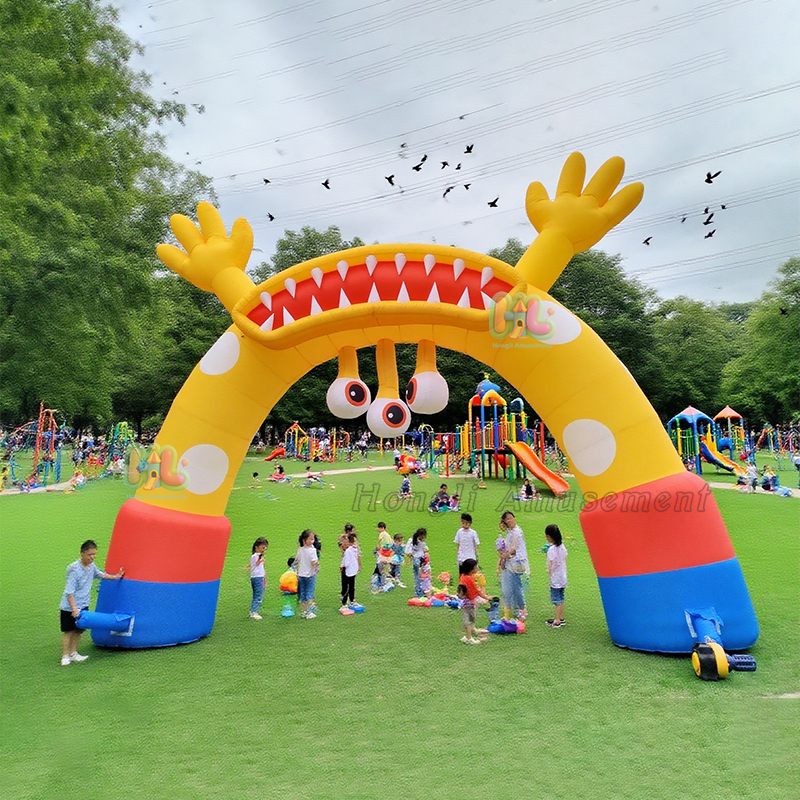 inflatable cartoon arch