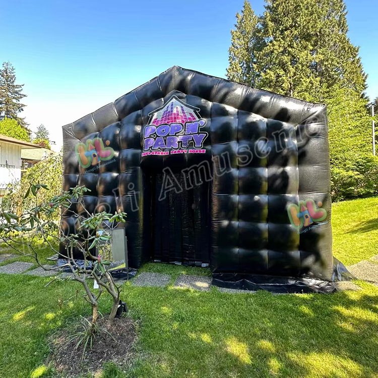 Inflatable night club tent