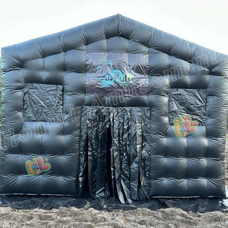 Inflatable night club tent