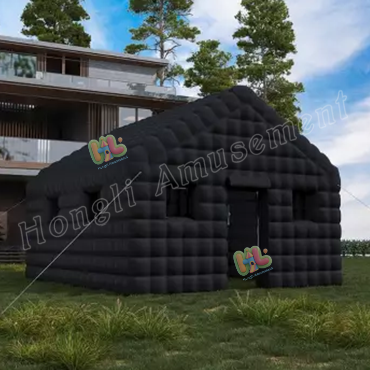 Inflatable event tent