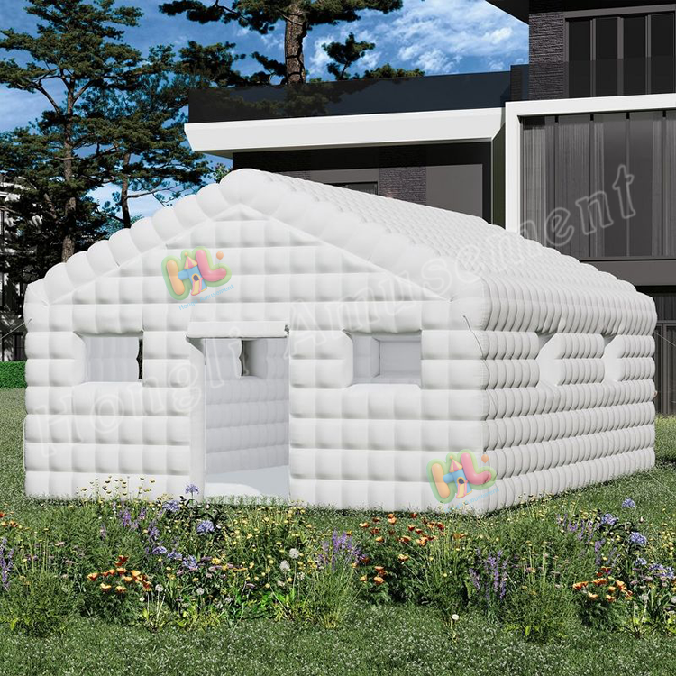 Inflatable event tent