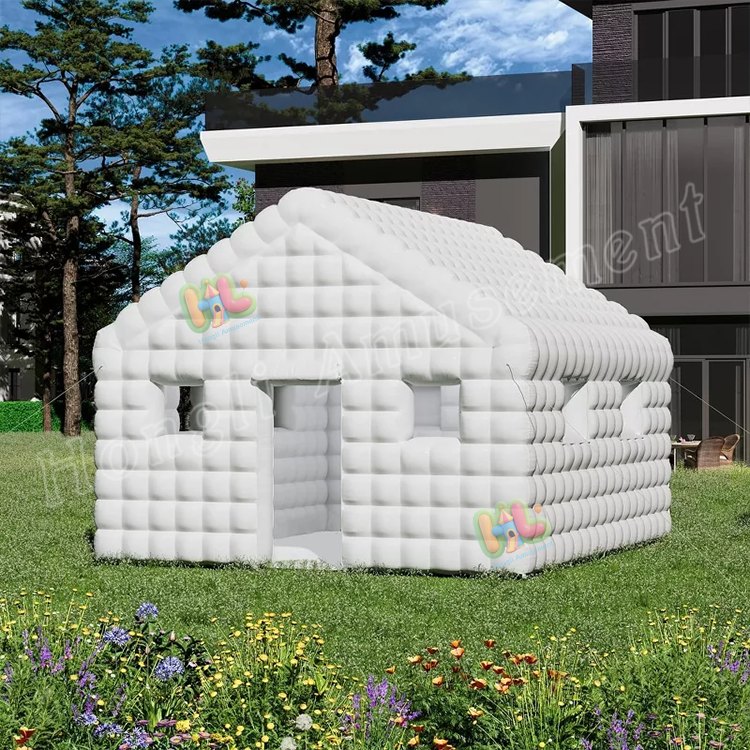 Inflatable event tent