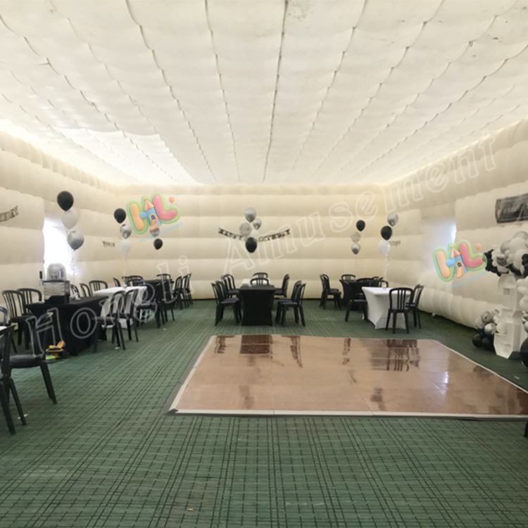 Inflatable event tent