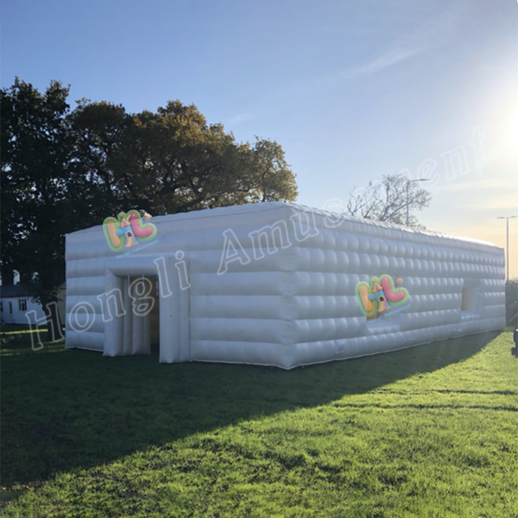 Inflatable event tent
