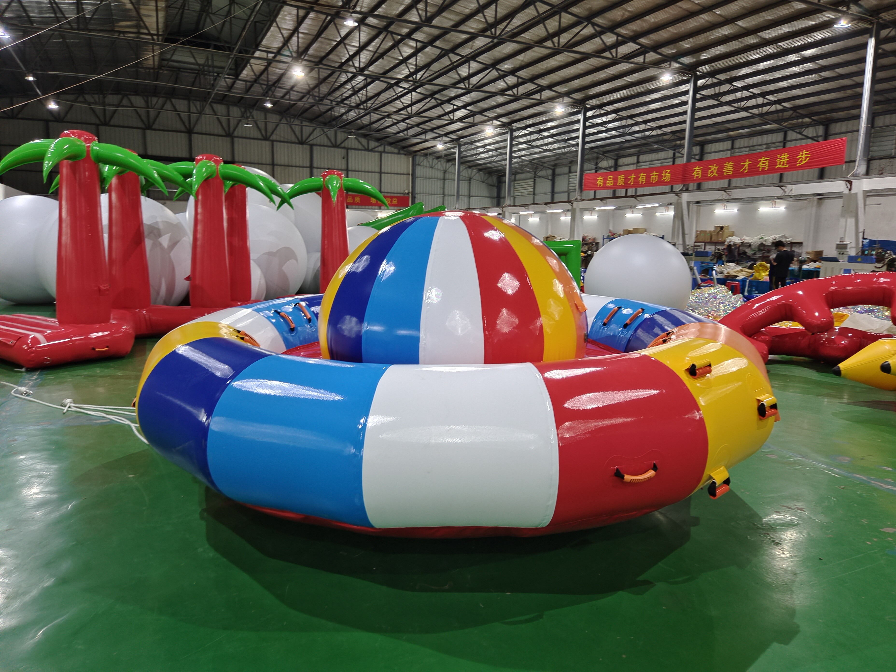 Inflatable Water Saturn Spinner Game