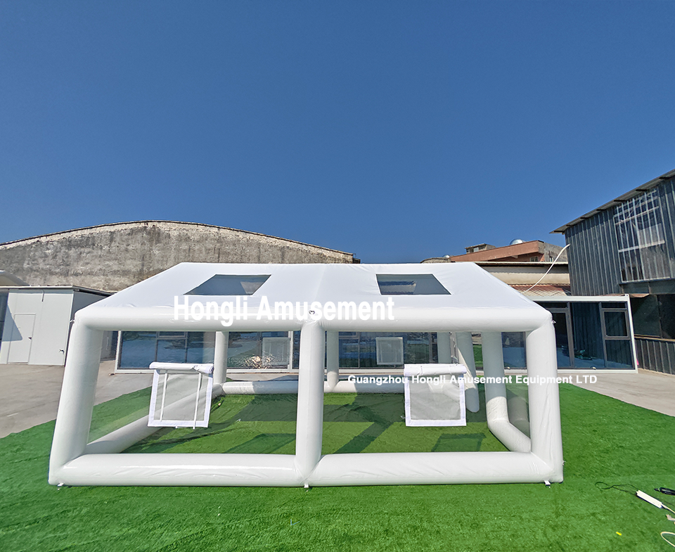 Inflatable party tent