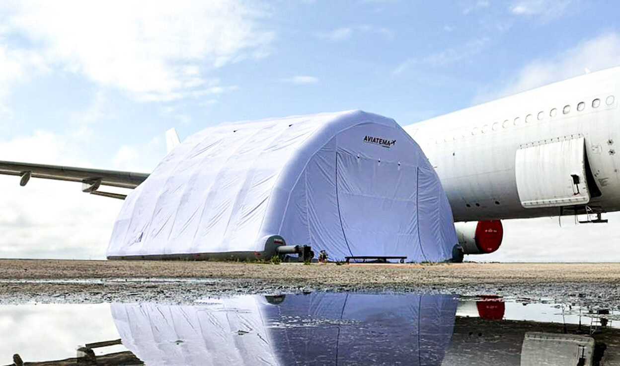 Inflatable Aircraft Maintenance Shelters
