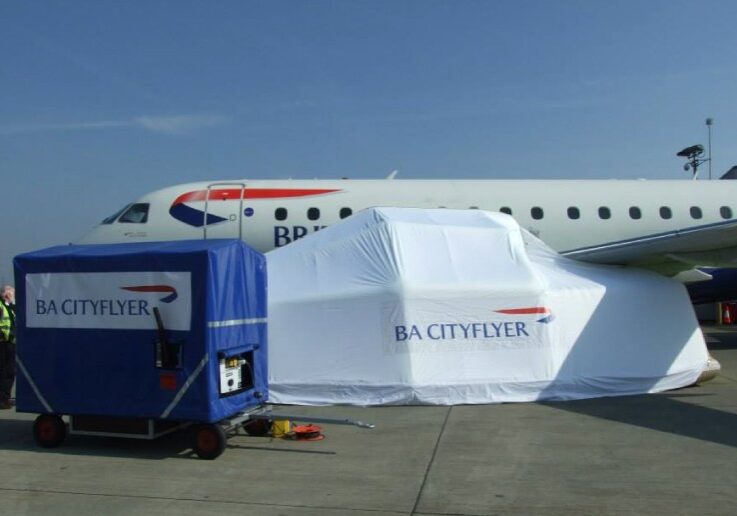 Inflatable Aircraft Maintenance Shelters