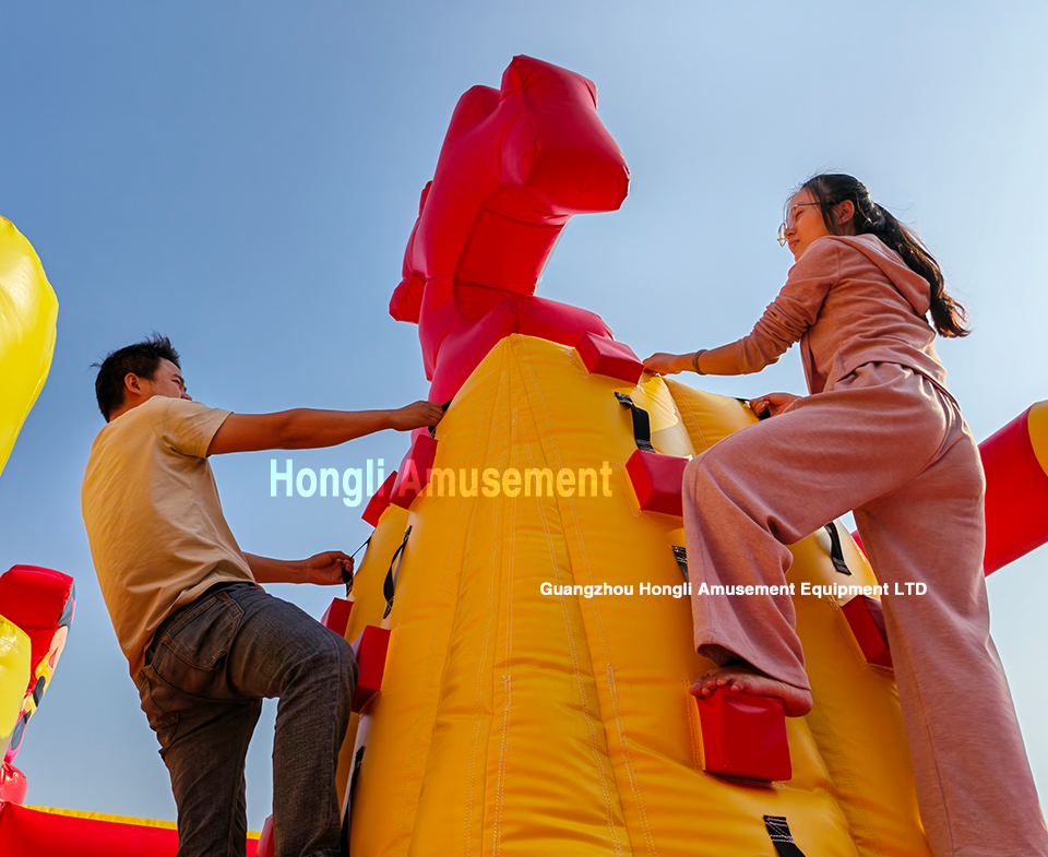 Inflatable Mickey Slide with castle