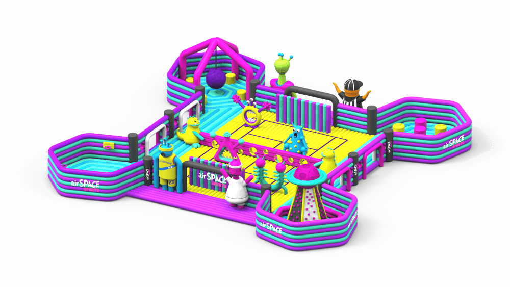 Inflatable theme Park